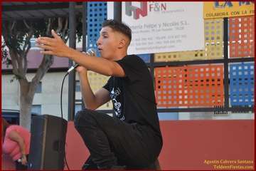 Pregón de las fiestas de Las Huesas (Foto TF y TA)